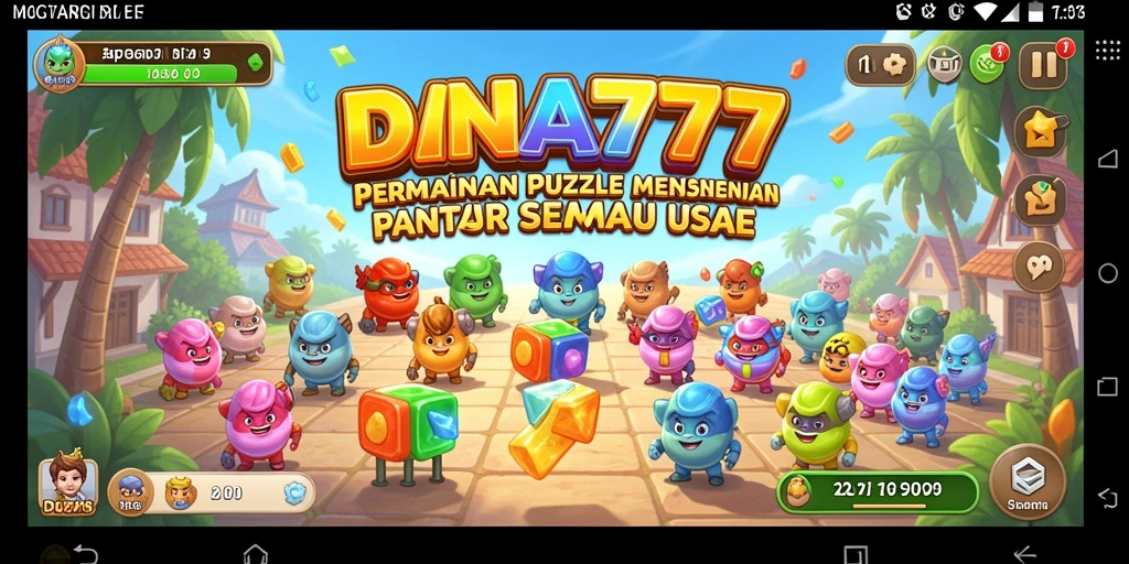 Tangkapan layar DANA777 menampilkan gameplay menarik dari puzzle yang menantang.