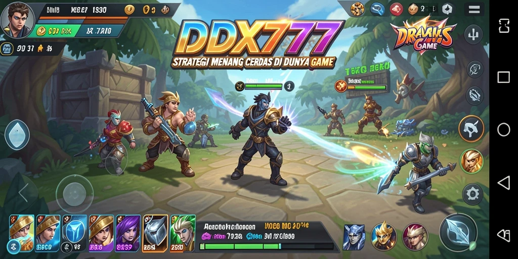 Tampilan gameplay IDX777 yang strategis dan penuh tantangan.