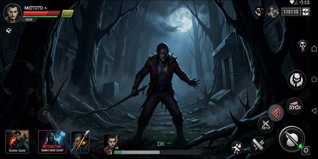 Screenshot menampilkan gameplay menegangkan dari MIOTOTO.