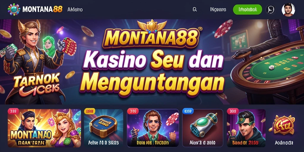 Tampilan menawan dari gameplay MONTANA88 yang memikat.