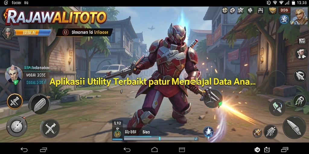 Tampilan antarmuka utama RAJAWALITOTO dengan menu navigasi yang mudah digunakan.
